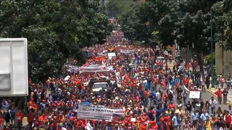 Venezuela Pro-Government March August 2017