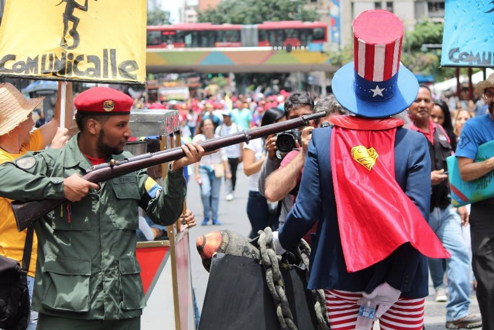 Venezuela Anti-Imperialist March August 2017