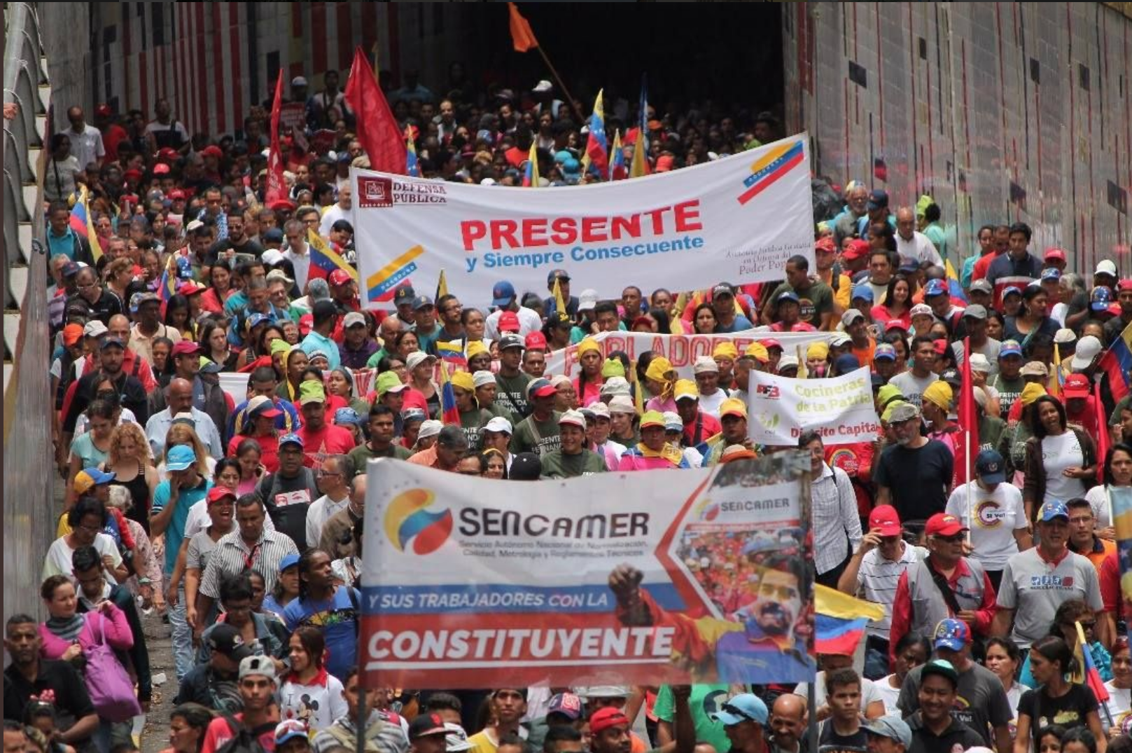 Venezuela Anti-Imperialist March 