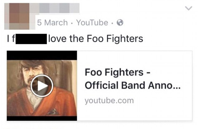 Catherine Starr Foo Fighters 1