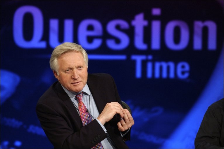 Dimbleby on BBC's "Question Time" Image-BBC