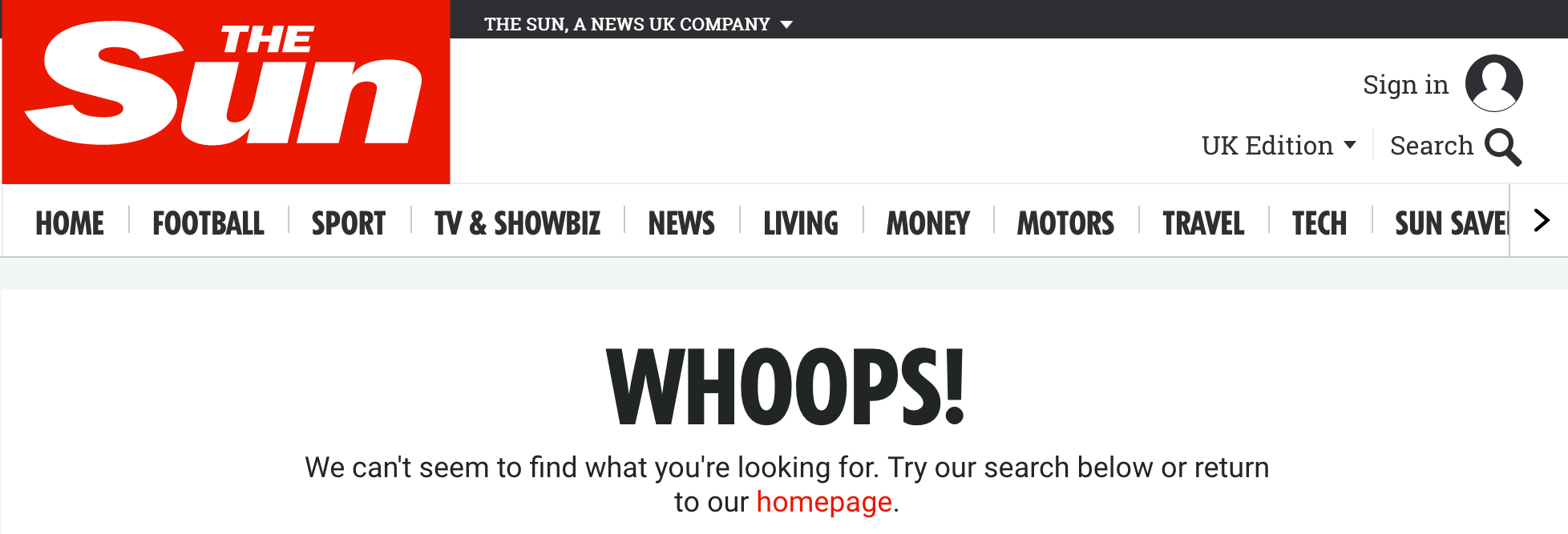 The Sun Whoops Skwawkbox