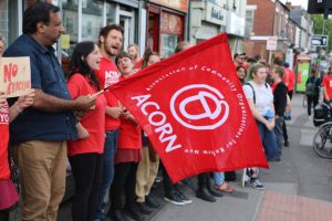 ACORN protestors