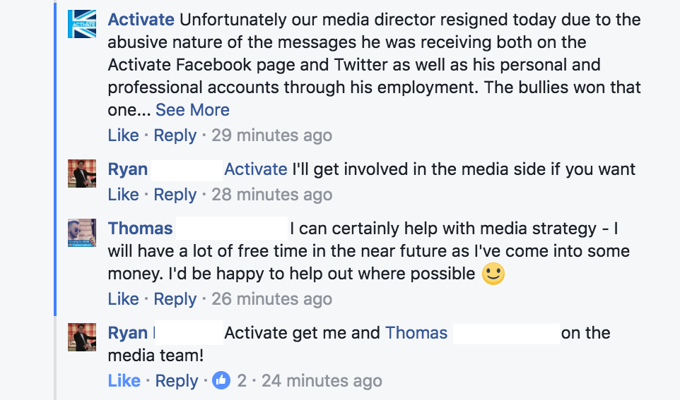 Activate Media Team Thread
