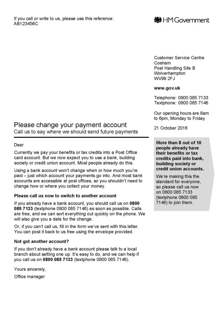 https://equallives.org.uk/hmrc-benefits-credits-asking-people-change-post-office-accounts-bank-accounts/