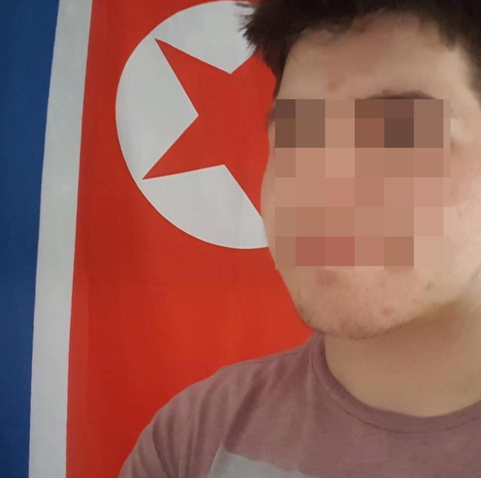 Ryan Activate North Korea Flag Pixelated