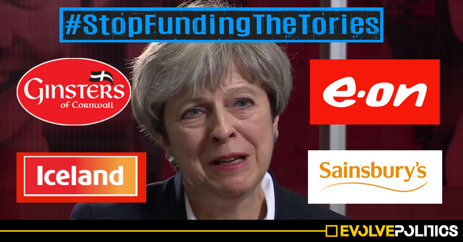 Stop Funding The Tories