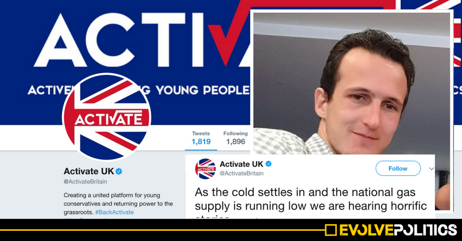 Tory Youth Movement Activate slammed after posting tweet mocking poor people freezing to death