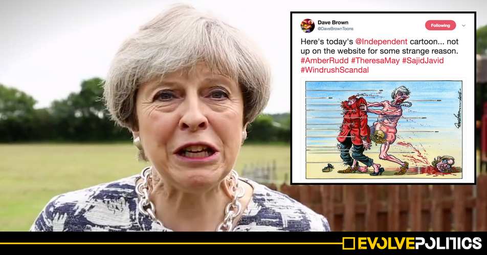 These 3 incredible political cartoons show just how close Theresa May is to toppling