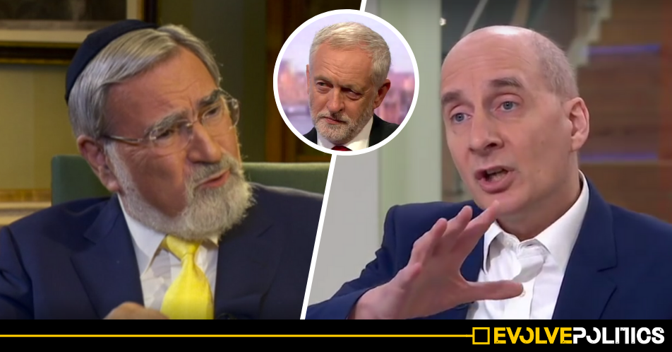 Establishment Fury as Anti-Corbyn Labour Peer labels Lord Sacks a 'voice for extremism' over Enoch Powell-Corbyn comparison