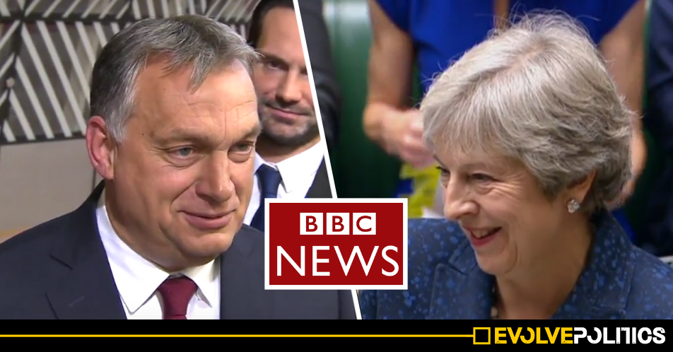 BBC silent as Theresa May's Tories vote to support unashamedly antisemitic far-right Hungarian political party
