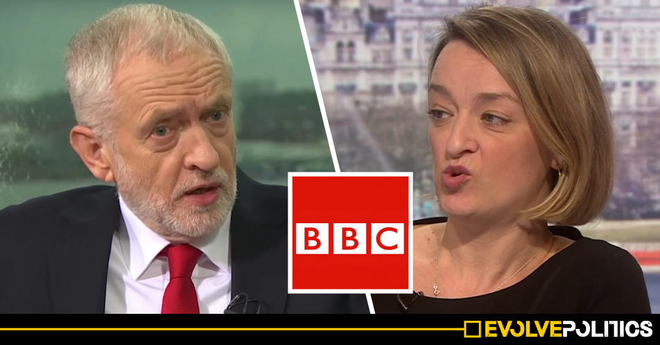BBC Political Editor Laura Kuenssberg retweets COMPLETELY FAKE Jeremy Corbyn antisemitism smear and refuses to retract it