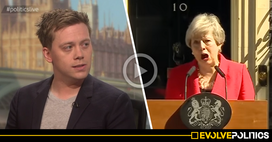 WATCH: Owen Jones eloquently explains exactly why nobody should feel sorry for Theresa May [VIDEO]