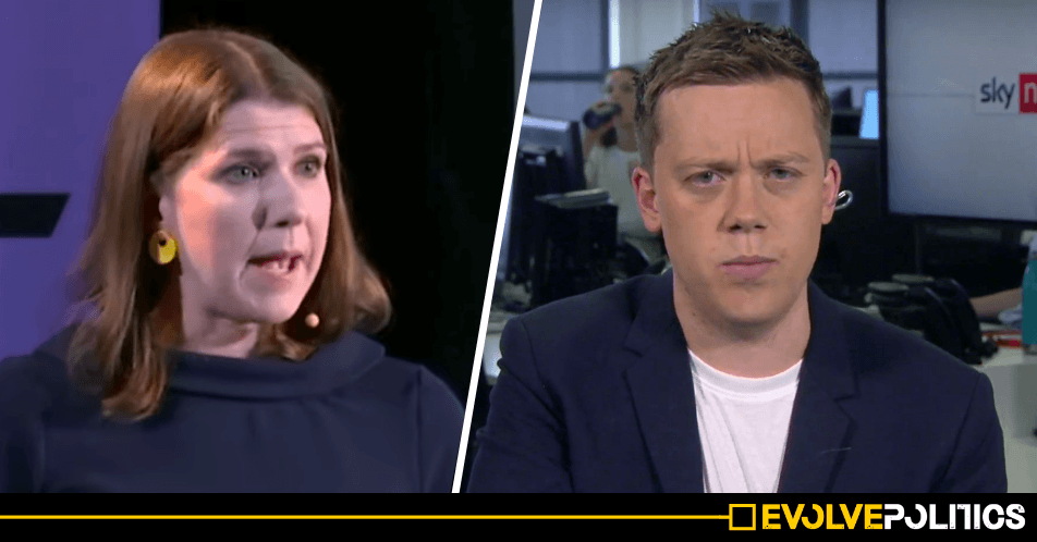 WATCH: Owen Jones eviscerates the Lib Dems for refusing to stop No Deal by backing caretaker Corbyn government [VIDEO]