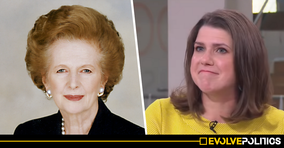 The Lib Dems are specifically targeting election adverts at fans of Margaret Thatcher