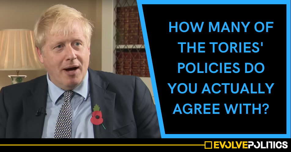 How many of the Conservative Party's policies do you actually agree with?