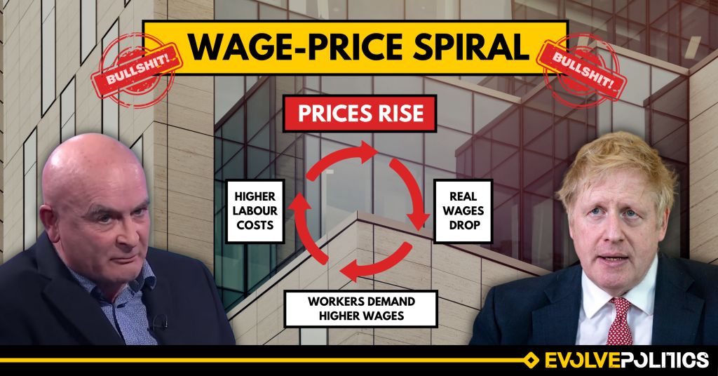 'Wage-Price Spiral' is just another bogus economic theory to keep the rich rich, and the poor poor