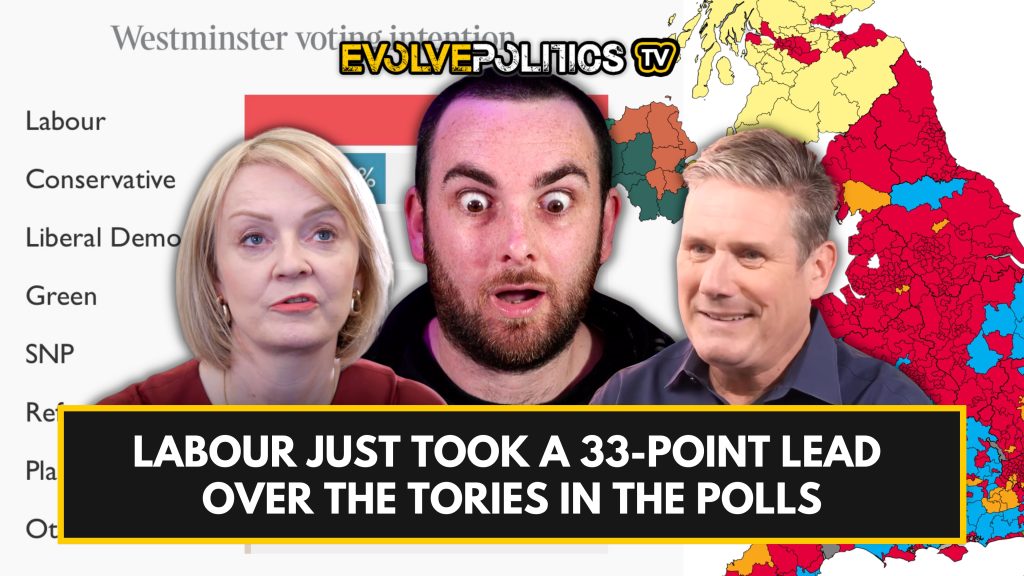 WATCH: Labour surge to massive 33-point lead over the Tories in latest YouGov poll [EPTV]