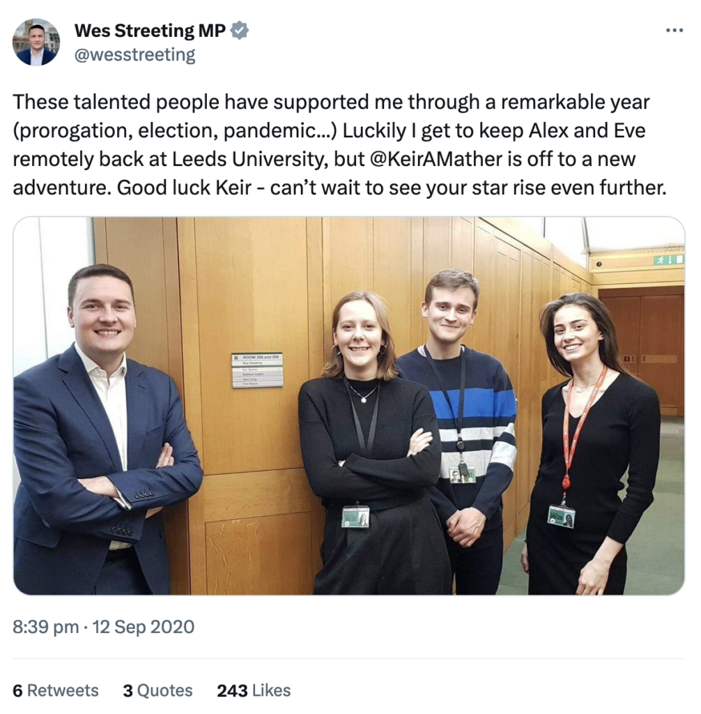 EXCLUSIVE New Labour MP Keir Mather's Comms Team have been desperately